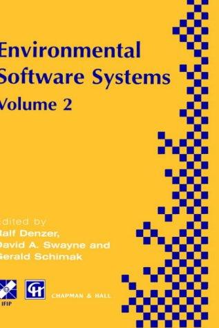 Cover for Environmental software systems