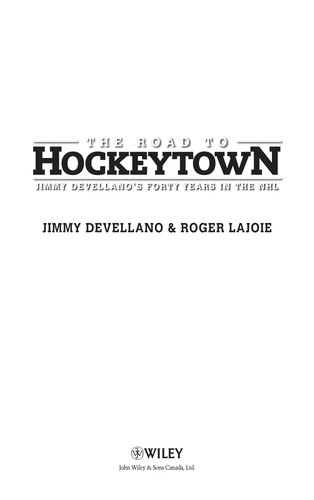 Cover for The road to Hockeytown