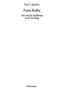 Cover for Franz Kafka