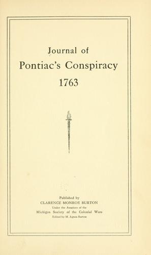 Cover for Journal ou dictation d'une conspiration. 1912.