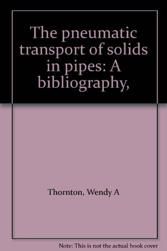 Cover for The pneumatic transport of solids in pipes