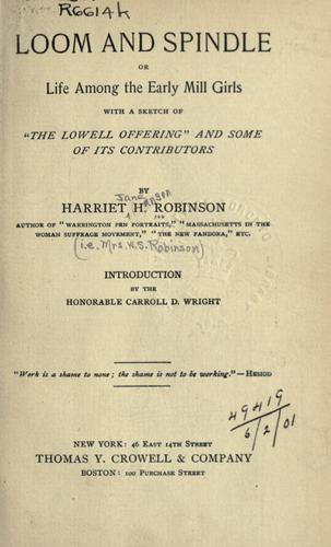 Cover for Loom and spindle