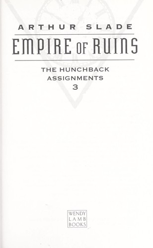 Cover for Empire of ruins