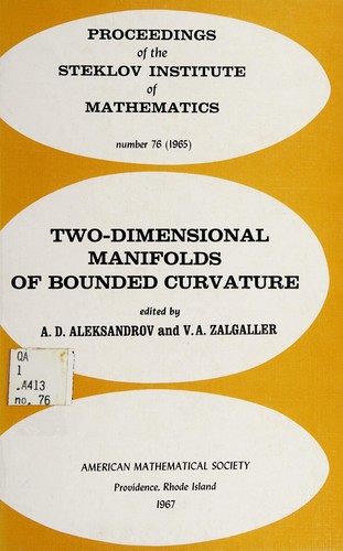 Cover for Two-dimensional manifolds of bounded curvature