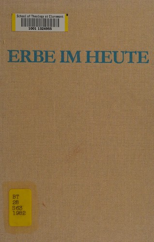 Cover for Erbe im heute