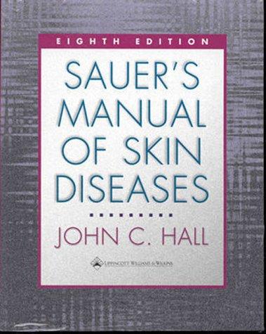 Cover for Sauer's Manual of Skin Diseases