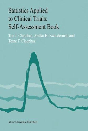 Cover for Statistics Applied to Clinical Trials Self-Assessment Book
