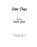 Cover for Some days