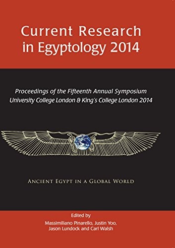 Cover for Current Research in Egyptology 2014