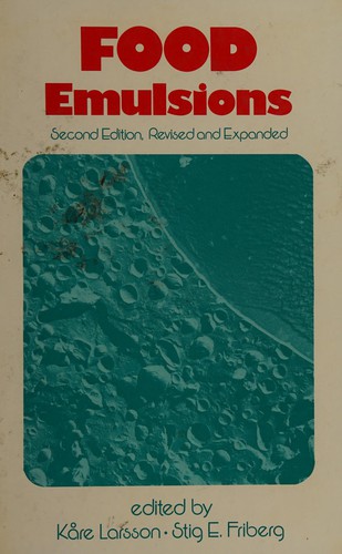Cover for Food emulsions