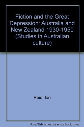 Cover for Fiction and the great depression