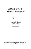 Cover for Death, dying, and euthanasia