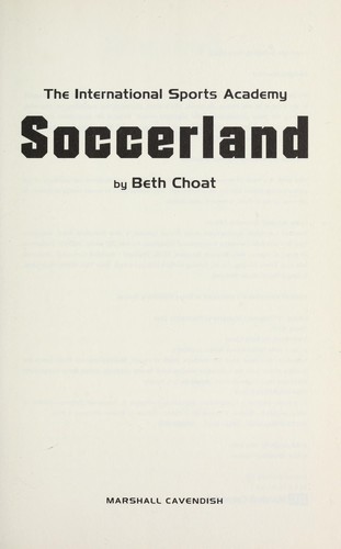 Cover for Soccerland