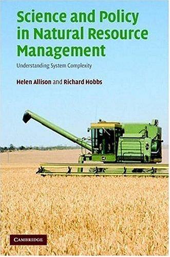 Cover for Science and Policy in Natural Resource Management
