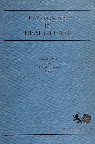 Cover for Economics in health care