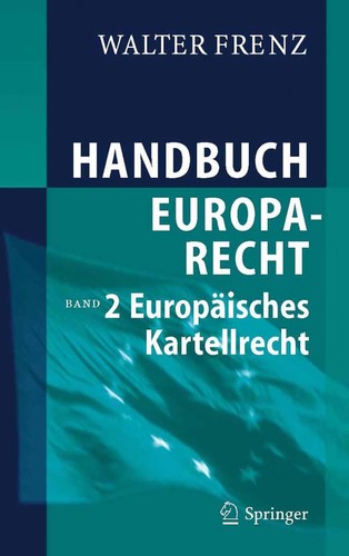 Cover for Handbuch Europarecht