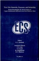 Cover for Thin Film Materials, Processes, and Reliability