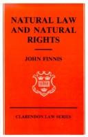 Cover for Natural law and natural rights