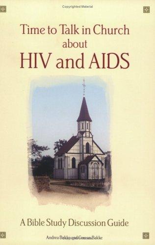 Cover for Time to Talk in Church About HIV and AIDS