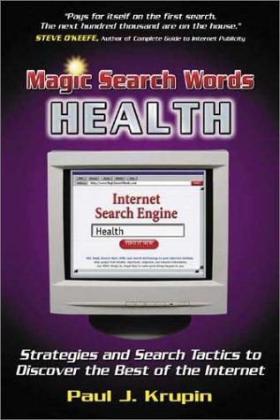 Cover for Magic Search Words-Health