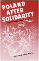 Cover for Poland after Solidarity