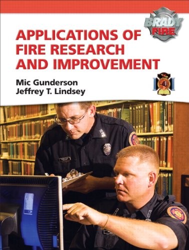 Cover for Applications of Fire Research and Improvement