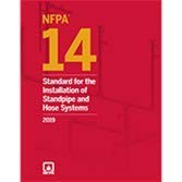 Cover for NFPA 14, Standard for the Installation of Standpipe and Hose Systems, 2019 Edition