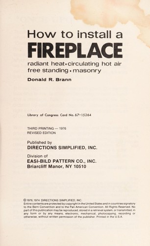 Cover for How to install a fireplace