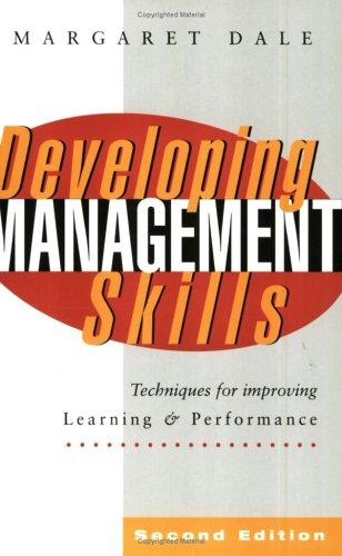Cover for Developing Management Skills