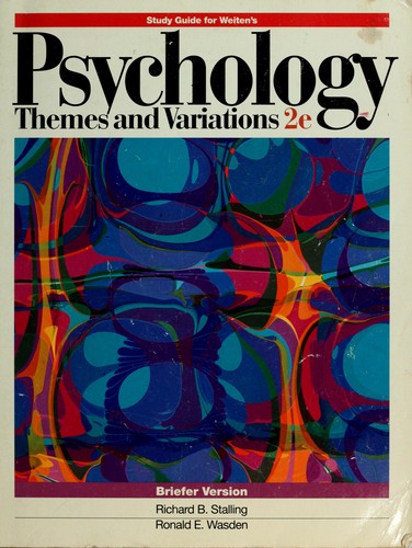 Cover for Psychology