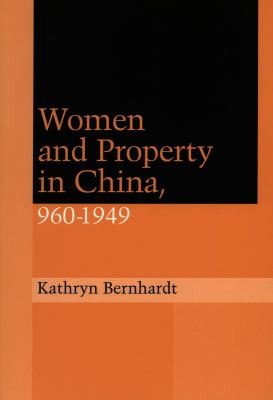 Cover for Women And Property In China 9601949