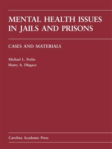 Cover for Mental Health Issues in Jails and Prisons