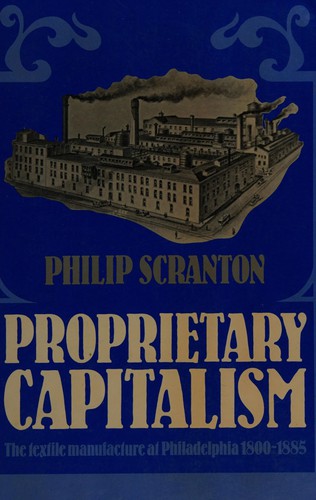 Cover for Proprietary capitalism