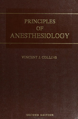Cover for Principles of anesthesiology