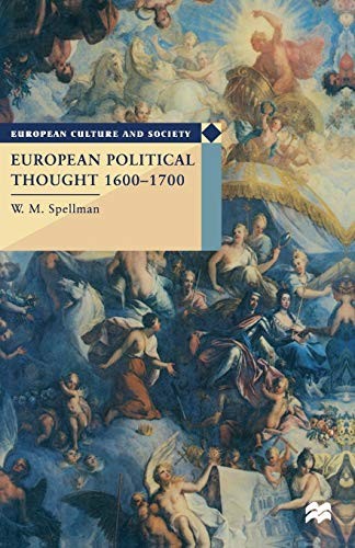Cover for European Political Thought 1600-1700