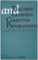 Cover for Teaching and Learning Computer Programming