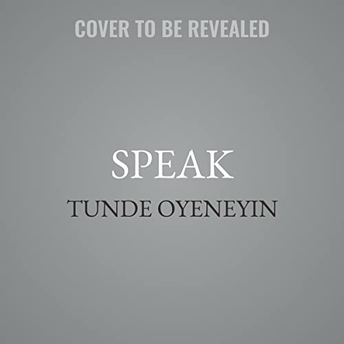 Cover for SPEAK