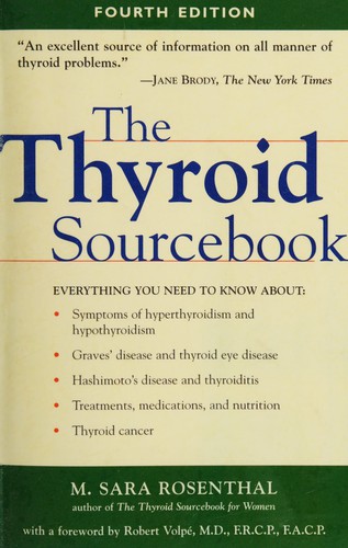 Cover for The thyroid sourcebook