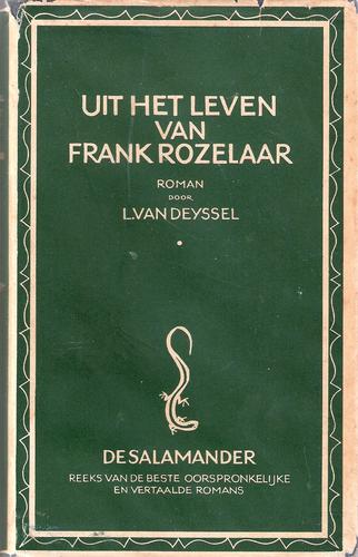 Cover for Uit het leven van Frank Rozelaar