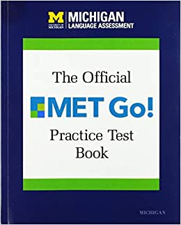 Cover for The official MET go! practice test book