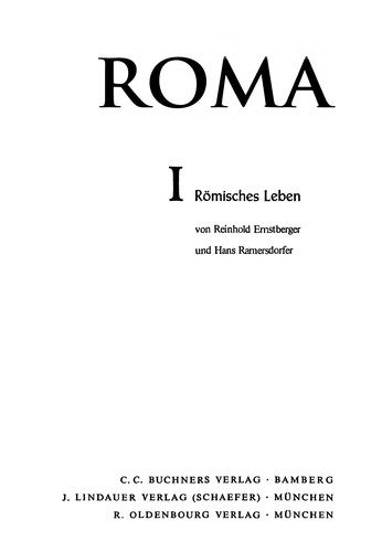 Cover for Roma