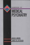 Cover for Handbook of medical psychiatry