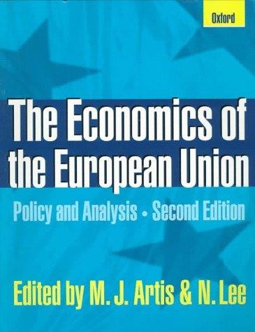 Cover for The Economics of the European Union