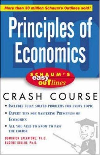 Cover for Schaum's Easy Outline of Principles of Economics