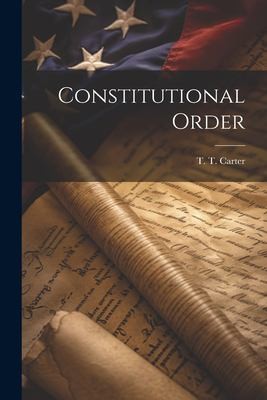 Cover for Constitutional Order