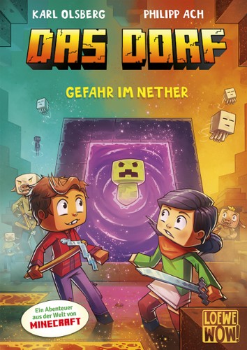 Cover for Das Dorf - Ein Abenteuer aus der Welt von Minecraft