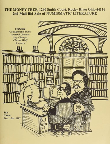 Cover for 2nd mail bid sale of numismatic literature