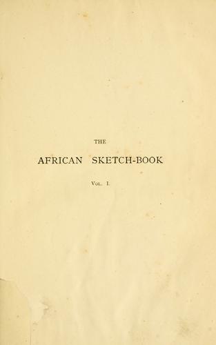 Cover for The African sketch-book