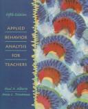 Cover for Applied behavior analysis for teachers