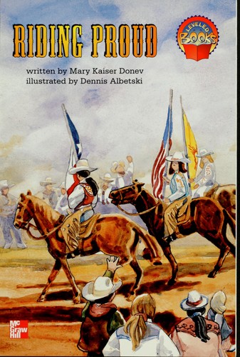 Cover for Riding proud (McGraw-Hill reading : Leveled books)